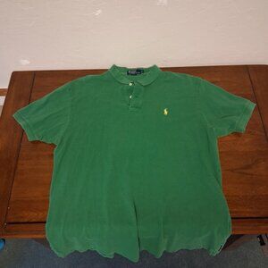 Green Ralph Lauren Polo Shirt - XL